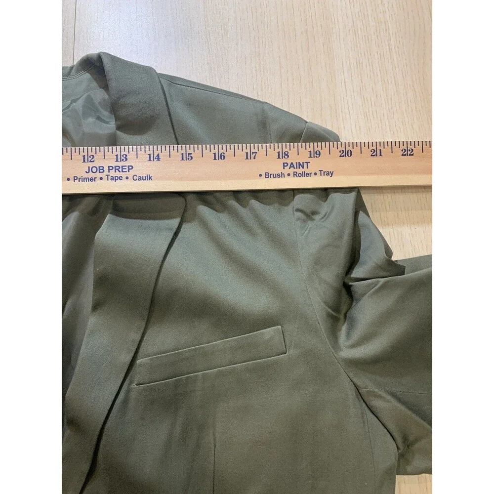 Structure Green 90’s Safari Field Jacket Style Blazer Sportcoat Jacket Mens XL